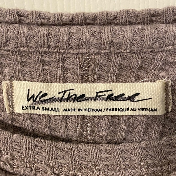 We The Free Textured Knit Top in Taupe - Picture 2 of 11